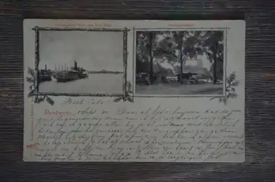 Dordrecht Aanlegplaats boot van Fop Smit en Aardappelmarkt Promocja