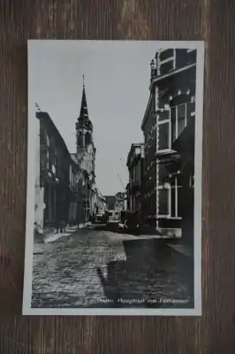 Tholen Hoogstraat met Postkantoor Popularny