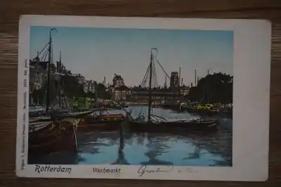 Rotterdam Vischmarkt Oryginalny