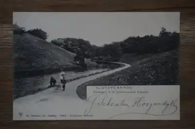 Den Haag Waterpartij in de Scheveningsche boschjes Rabat