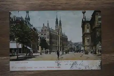 Rabat Amsterdam Voorburgwal met Kon. postkantoor