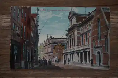 Oryginalny Leiden Gehoorzaal met Sociteit