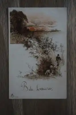 Fantasiekaart met schapen Wyprzedaż