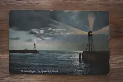 Zamów teraz Scheveningen De haven bij avond