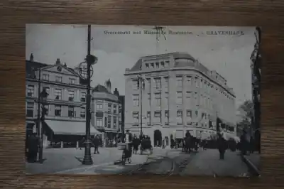 Den Haag Groenmarkt met Maison de Bonneterie Oferta limitowana