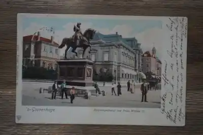 Den Haag Ruiterstandbeeld van Prins Willem II Popularny