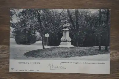 Popularny Scheveningen Standbeeld van Huygens in de Scheveningsche boschjes