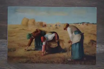 Zwrot pieniędzy Fantasie ansichtkaart Vrouwen op het veld