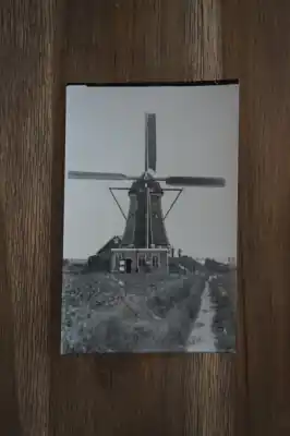 Ansichtkaart met Molen Ostatnia szansa