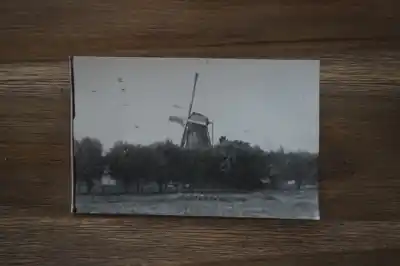 Ansichtkaart met Molen Autentyczny