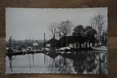 Woubrugge Clubhouse N.J.Y.C. jachtwerf G van wijk en zoon Oryginalny