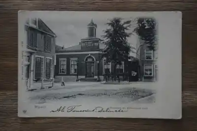 Autentyczny Rijswijk Raadhuis en Wilhelmina linde