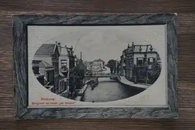 Boskoop Brug over de rivier de Gouwe Wyprzedaż