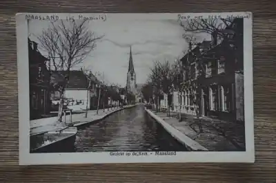 Oferta limitowana Maasland Gezicht op de kerk