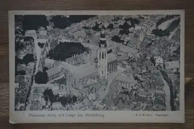 Ostatnia szansa Middelburg Panorama Abdij met Lange Jan