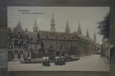 Middelburg Balans met Abdijgebouwen Niska cena