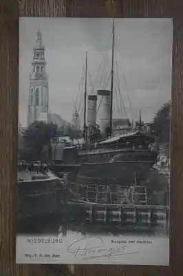 Zwrot pieniędzy Middelburg Droogdok met Mailboot