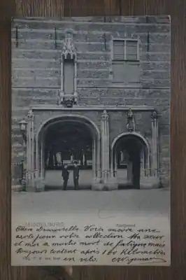 Middelburg Abdijpoort Autentyczny