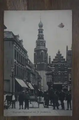 Bezpieczna płatność Vlissingen Kerkstraat met St. Jacobstoren