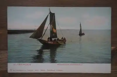 Vlissingen Binnenkomende Visschersschuit Szybka dostawa