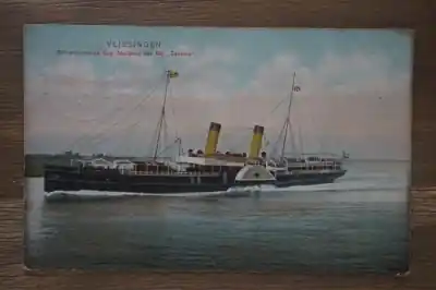 Vlissingen Binnenkomende dag Mailboot der Mij Zeeland Premium