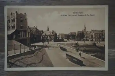 Vlissingen Bellamy park vanaf boulevard de Ruyter Wysoka jakość
