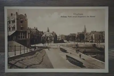 Vlissingen Bellamy park vanaf boulevard de Ruyter Autentyczny