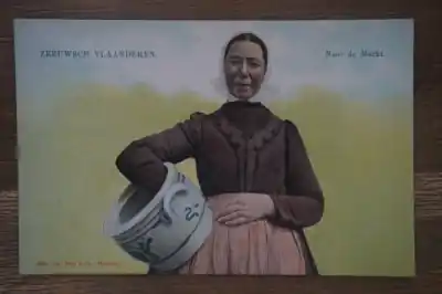 Oryginalny Zeeuws-Vlaanderen Naar de markt