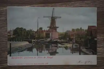 Ostatnia szansa Dordrecht Spuihaven en molen de Maagd