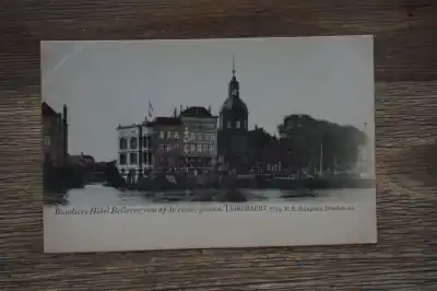 Dordrecht Boudiers Hotel Bellevue vanaf de rivier gezien Promocja
