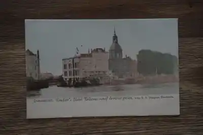 Dordrecht Boudiers Hotel Bellevue vanaf de rivier gezien Darmowa dostawa