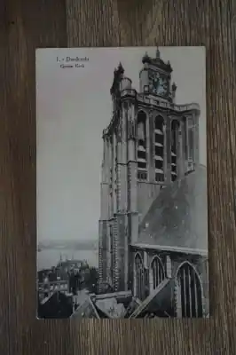 Dordrecht Groote kerk Autentyczny